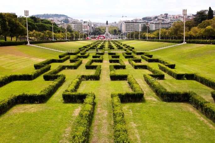 Parque Eduardo VII, Lisbon, Portugal