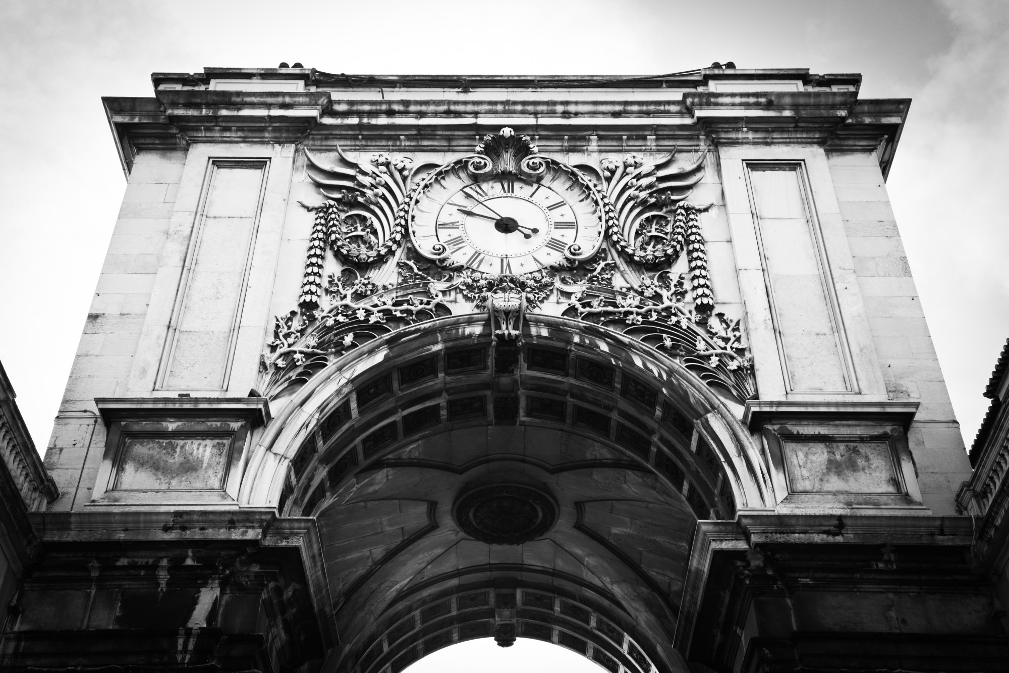 Rua Augusta Arch, Lisbon, Portugal