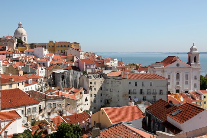 Viewpoint, Lisbon, Portugal