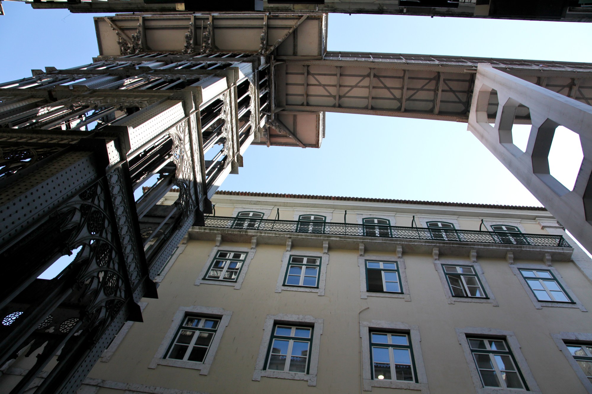 Santa Justa Elevator, Lisbon, Portugal