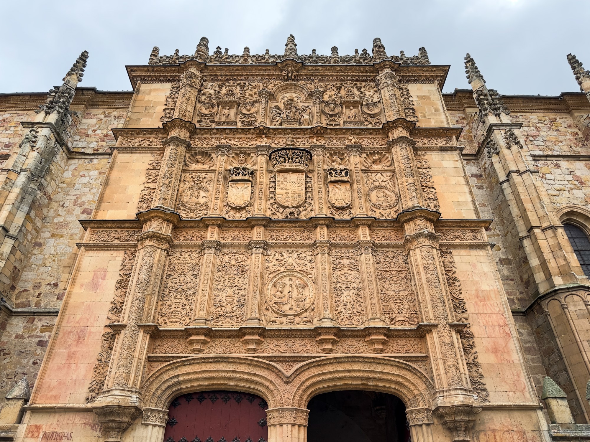 Façade of the University of Salamanca