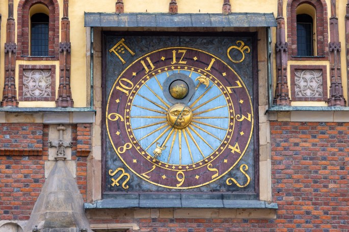 Wrocław Old Town Hall Clock