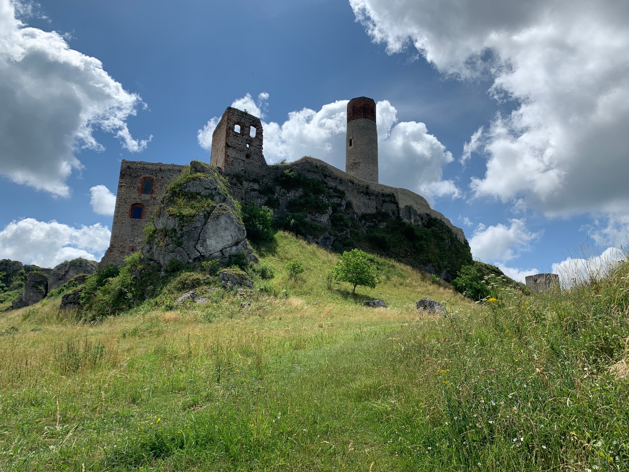 Castle in Olsztyn, Poland