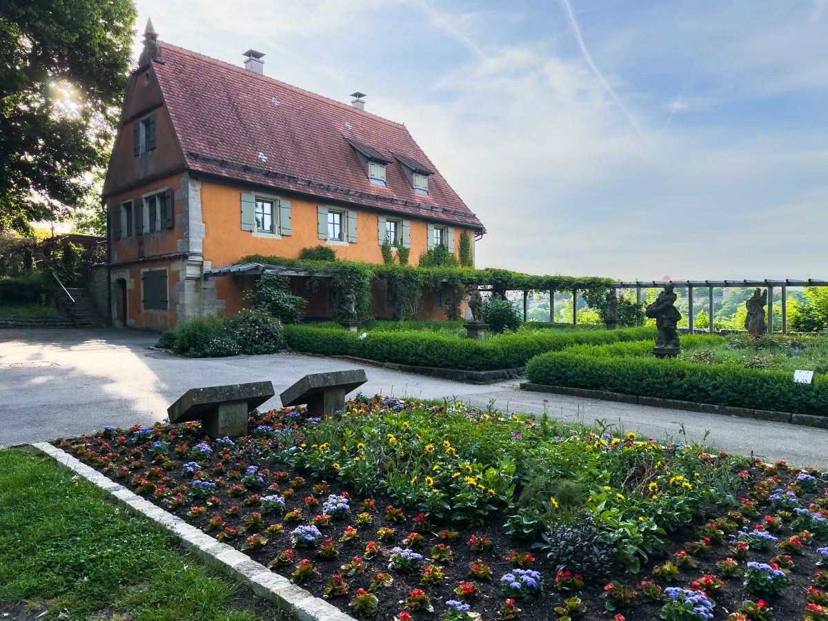 Rothenburg Castle Garden